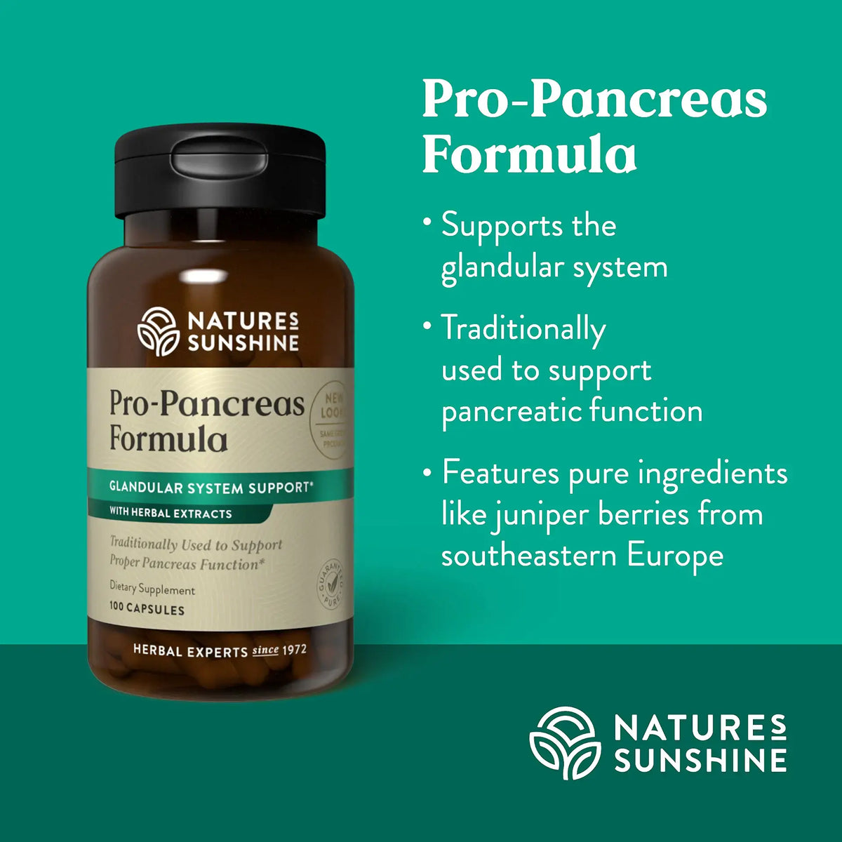 Nature's Sunshine Pro-Pancreas (100 caps)