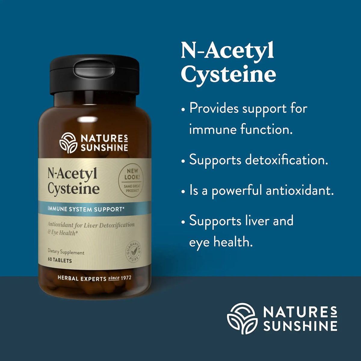 Nature's Sunshine N-Acetyl Cysteine (300 mg) (60 tabs)