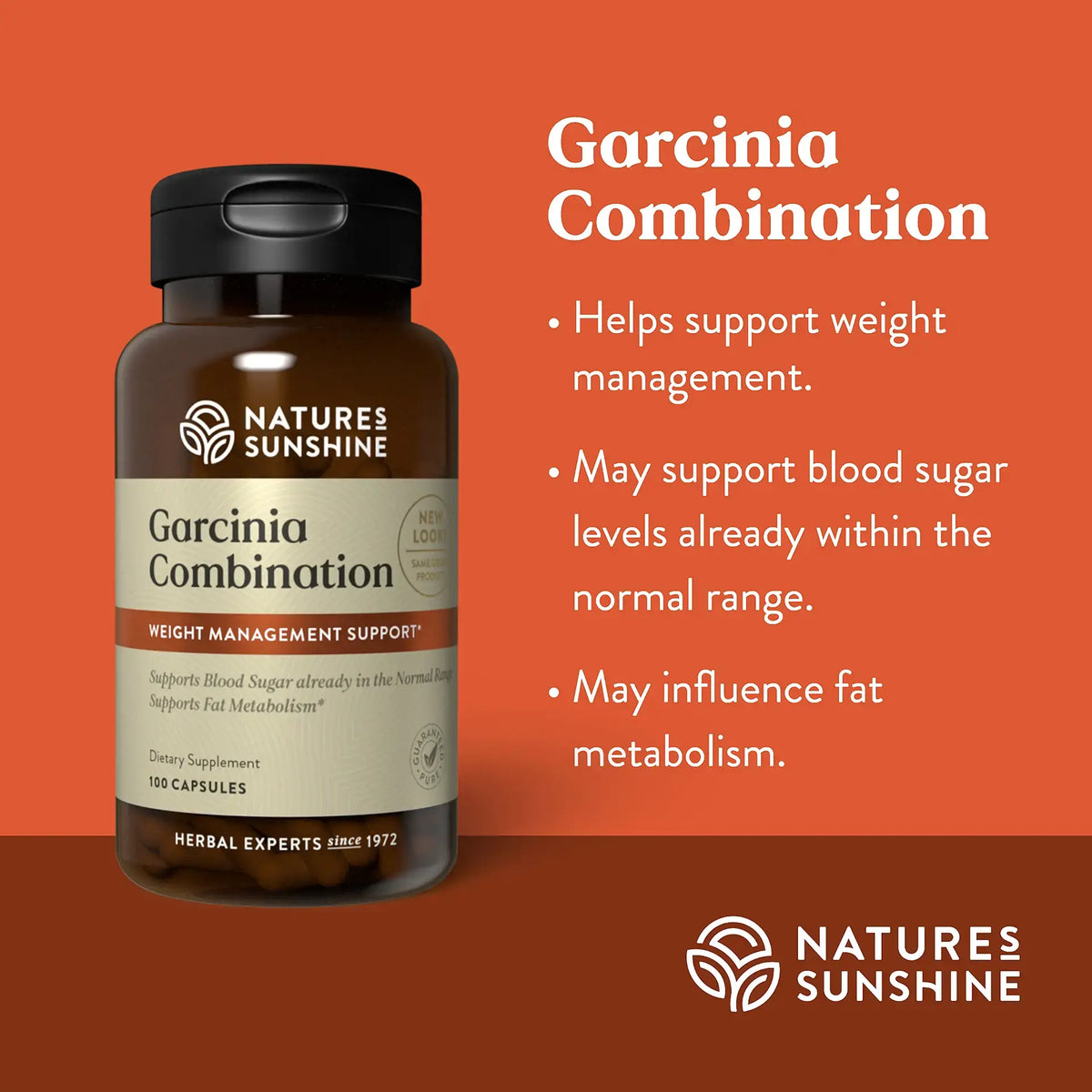 Nature's Sunshine Garcinia Combination (100 caps)