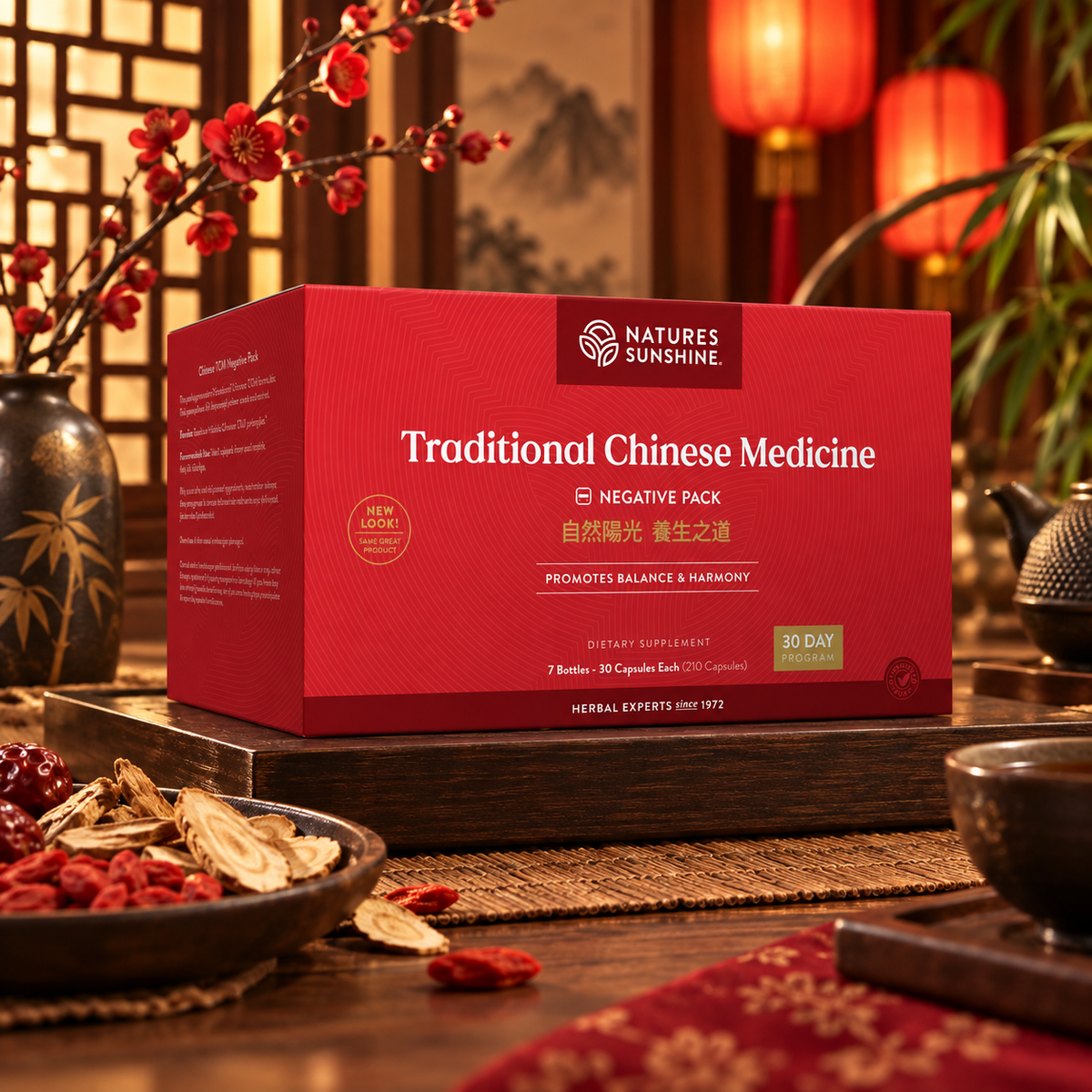 Nature's Sunshine Chinese Negative Pack TCM
