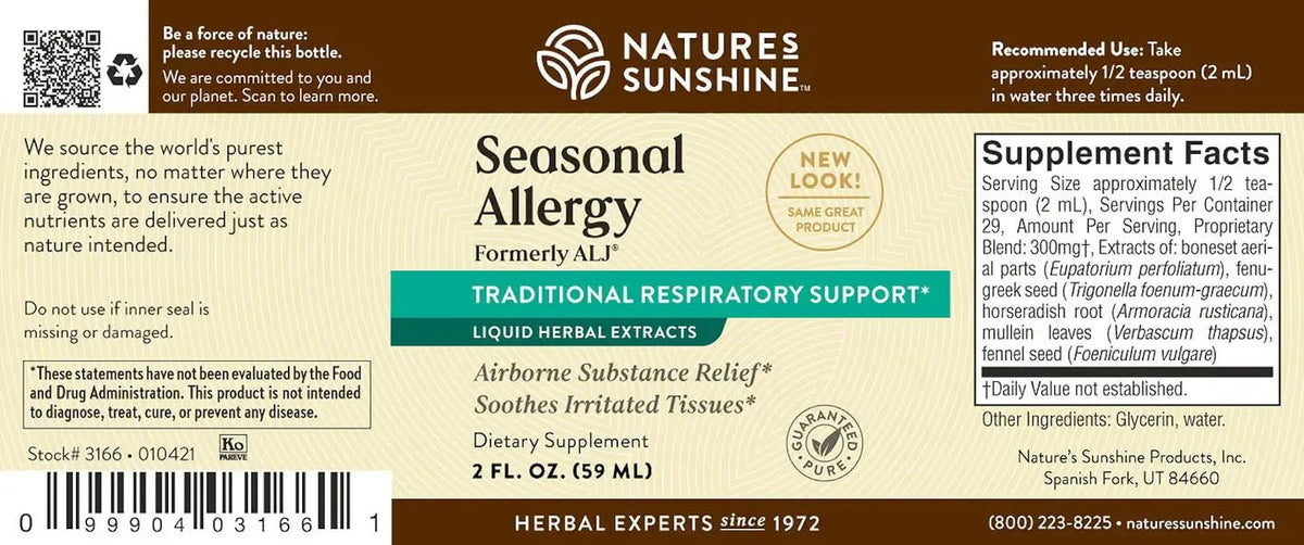 Nature's Sunshine ALJ® Liquid (2 fl. oz.) - Nature's Best Health Store