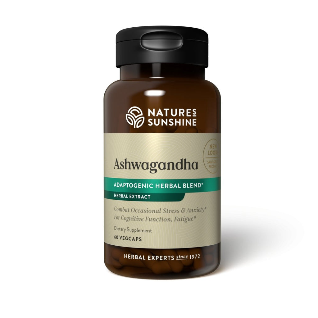 Nature's Sunshine Ashwagandha (60 Vegcaps) - Nature's Best Health Store