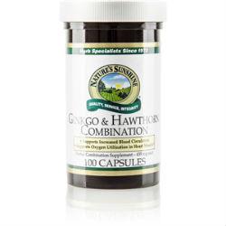 Nature's Sunshine Ginkgo & Hawthorn Combination (100 caps) - Nature's Best Health Store