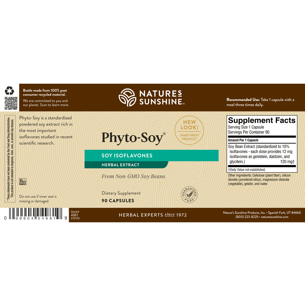 Nature's Sunshine Phyto-Soy® (90 caps) - Nature's Best Health Store