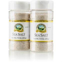 Nature's Sunshine Sea Salt (Two-7.5 oz. shakers) - Nature's Best Health Store