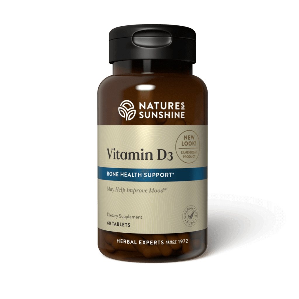 Nature's Sunshine Vitamin D3 (60 tabs) (180 tabs) - Nature's Best Health Store