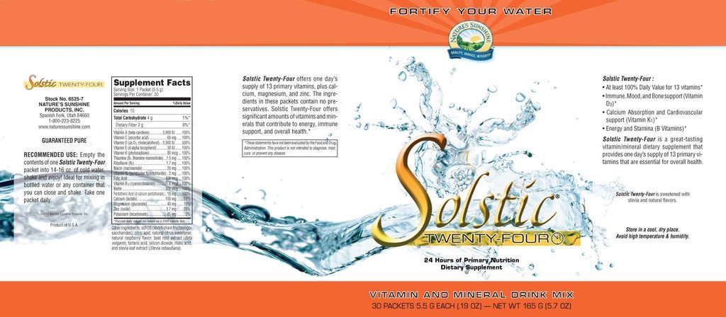 Solstic Twenty-Four (30 packets) - Nature's Best Health Store