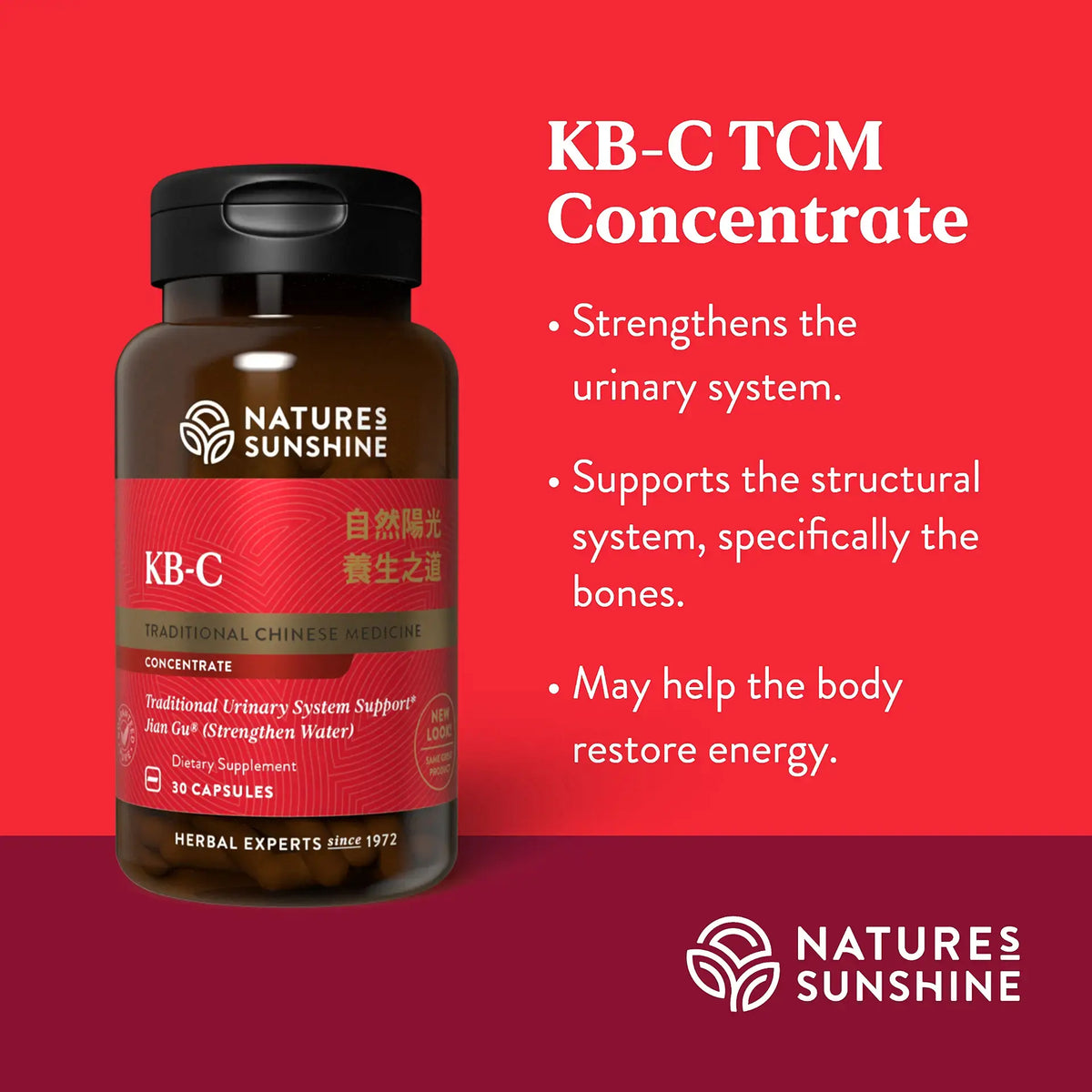 Nature's Sunshine KB-C TCM Conc. (30 caps)