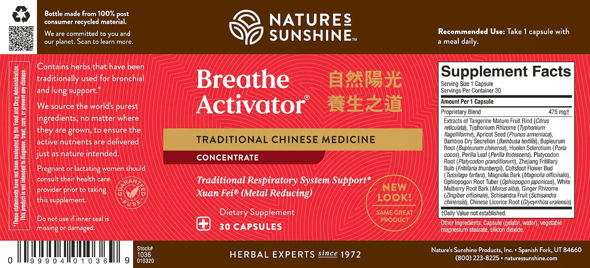 Nature's Sunshine Breathe Activator