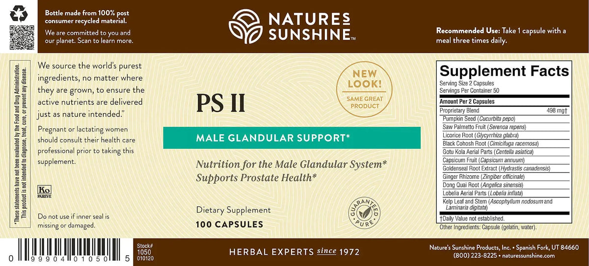Nature's Sunshine PS II® (100 caps)
