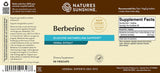 Front and back label of Nature's Sunshine Berberine dietary supplement, showing product details, ingredients, and supplement facts on a white background.