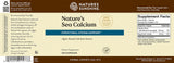 Nature's Sunshine Structural Support herbal supplement label showing product details, ingredients, and supplement facts on a tan and brown background.