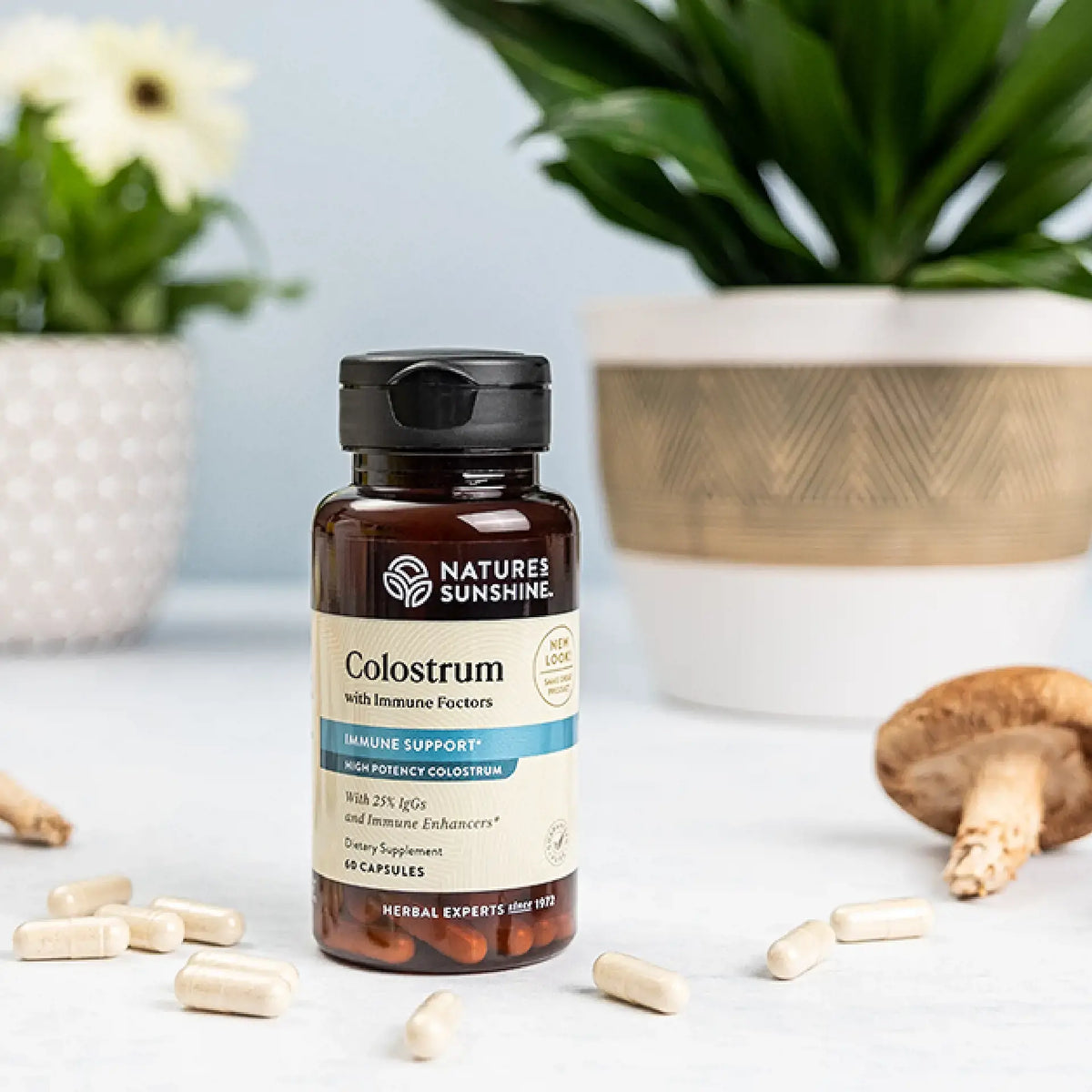 Nature's Sunshine Colostrum w/Immune Factors (60 caps)
