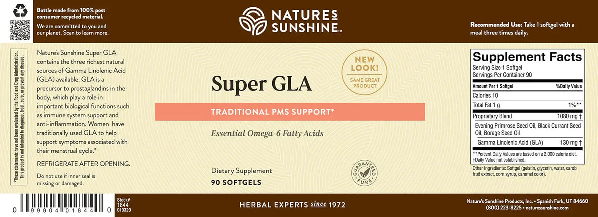 Super GLA Oil Blend (90 softgel caps)