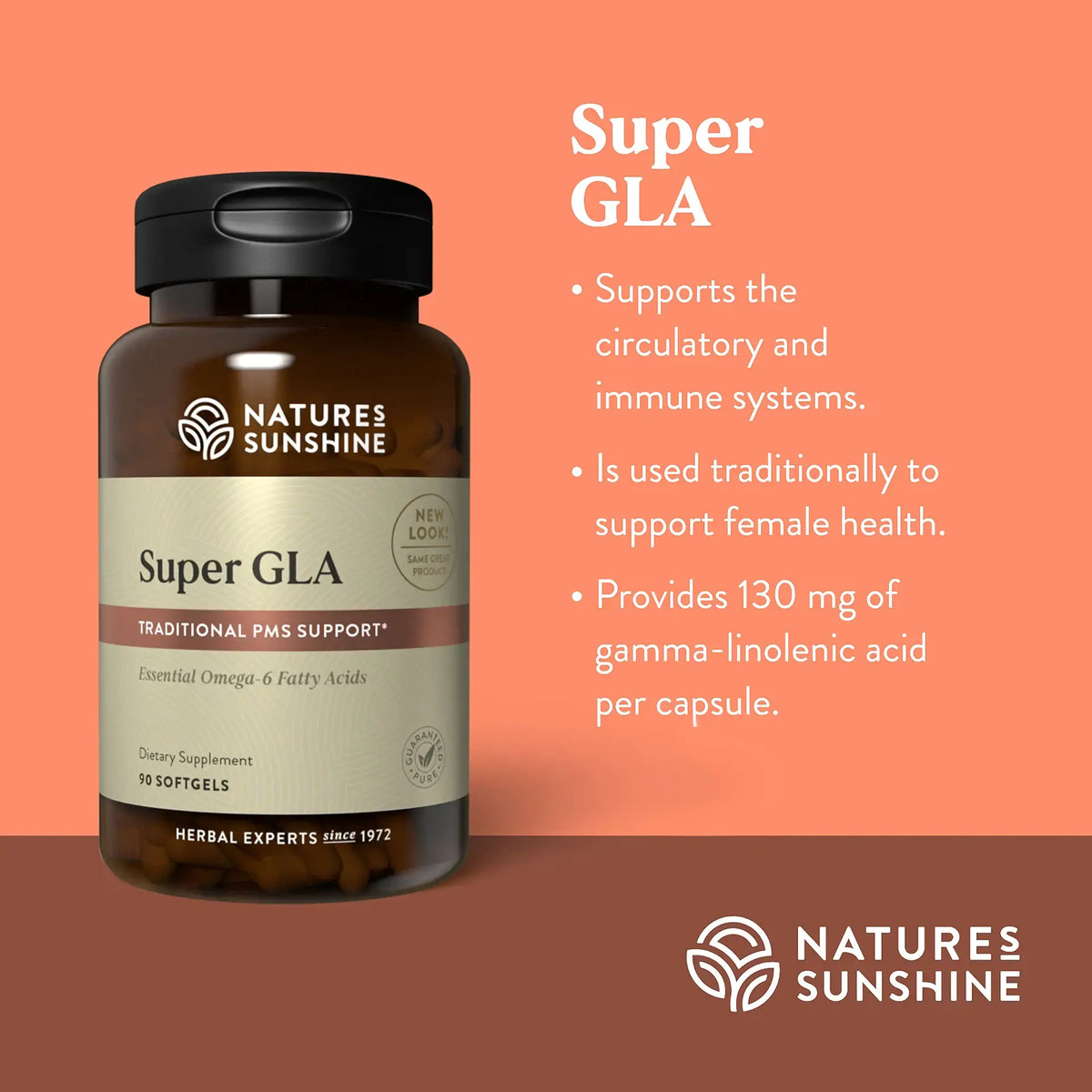 Super GLA Oil Blend (90 softgel caps)