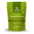 Nature's Sunshine Nature's Harvest Super-Food Instant Beverage in a lime green resealable pouch, displayed on a clean white background.