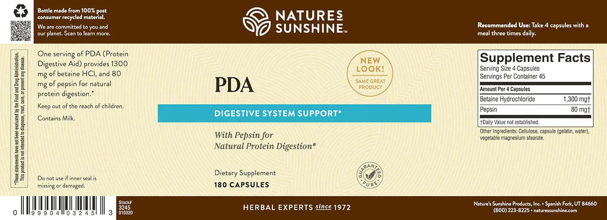 Nature's Sunshine PDA Combination