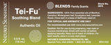 Natures Sunshine Tei-Fu Authentic Oil Blend Family Scents packaging label showing 0.5 fl.