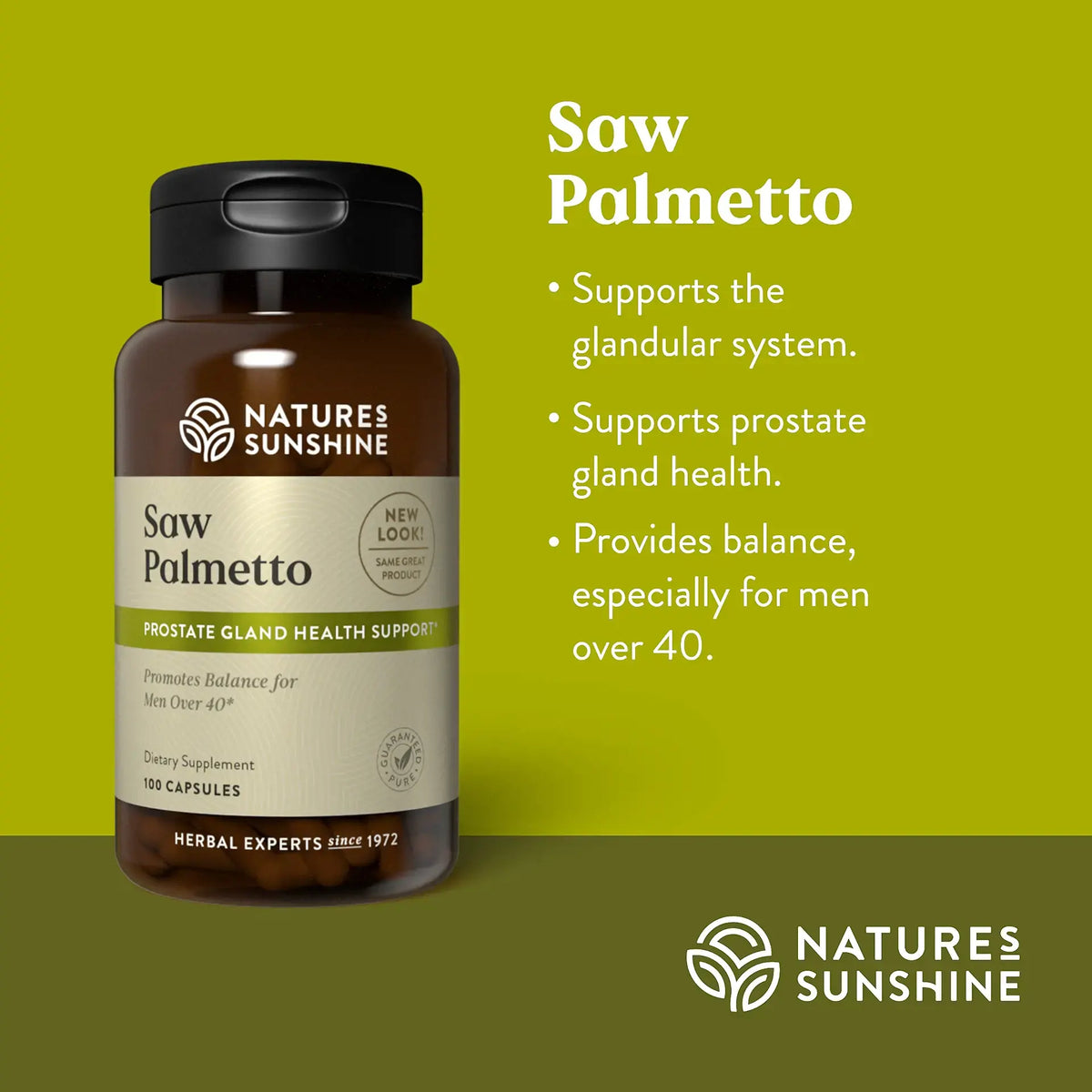 Nature's Sunshine Saw Palmetto (100 caps)