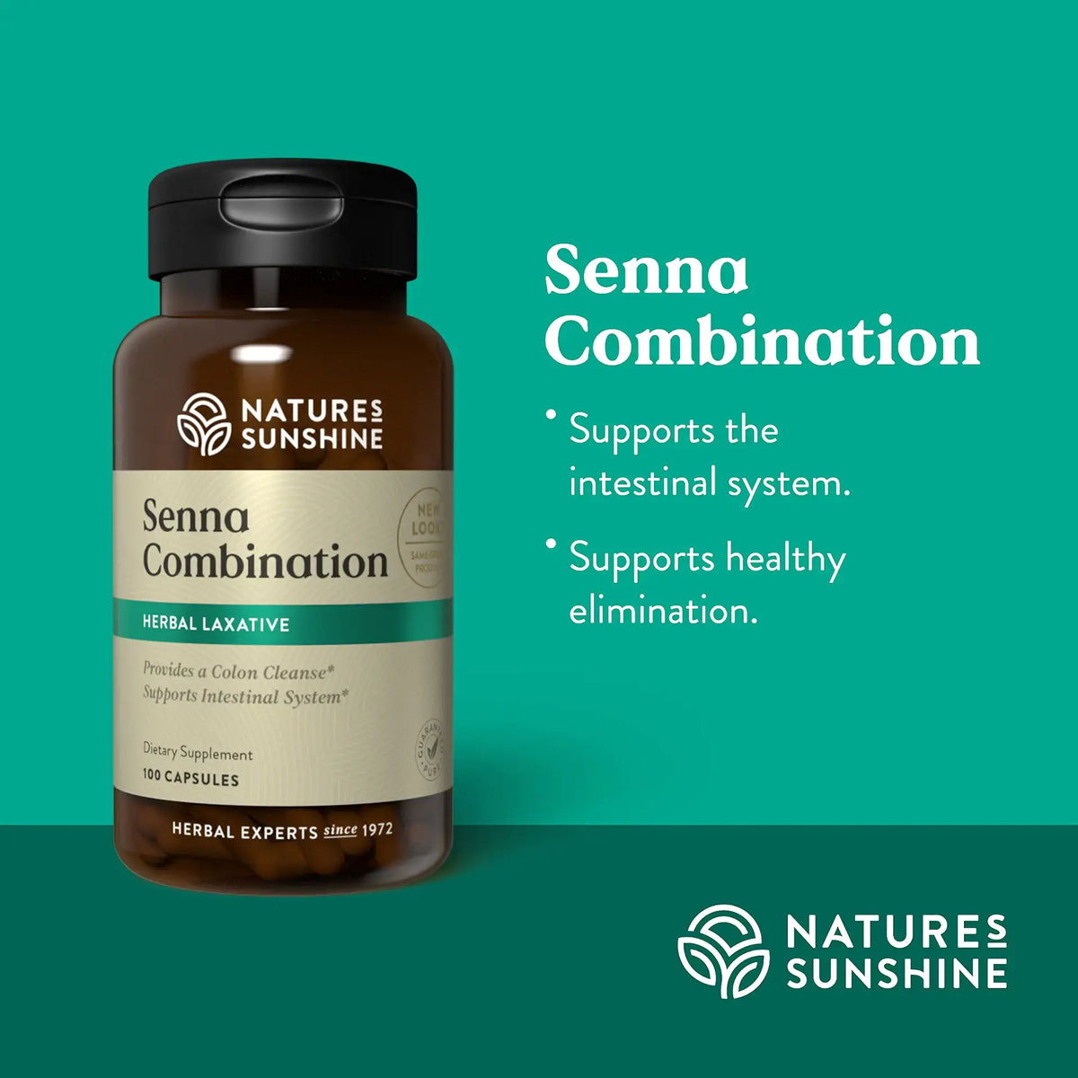 Nature's Sunshine Senna Combination (100 caps)