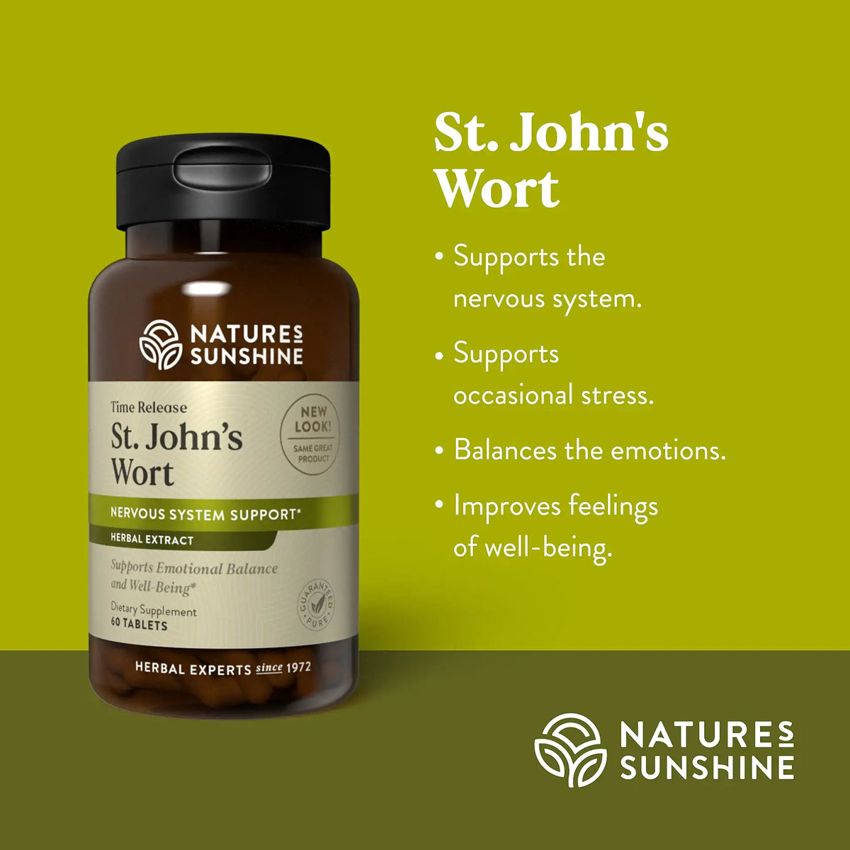 St. John's Wort Conc. T/R (60 tabs)
