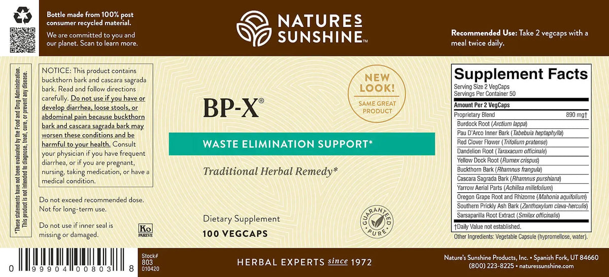 Nature's Sunshine BP-X