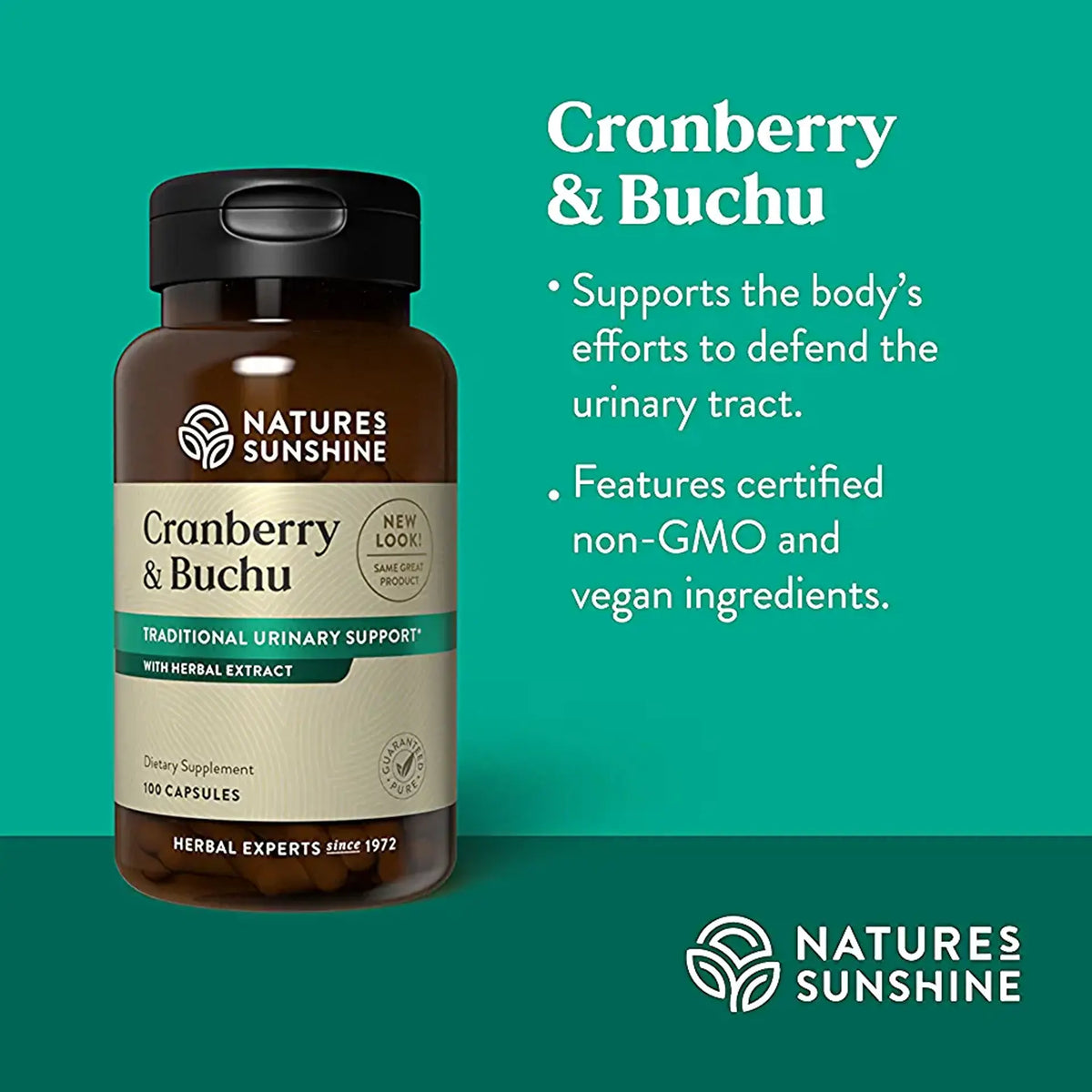 Nature's Sunshine Cranberry & Buchu Concentrate (100 caps)