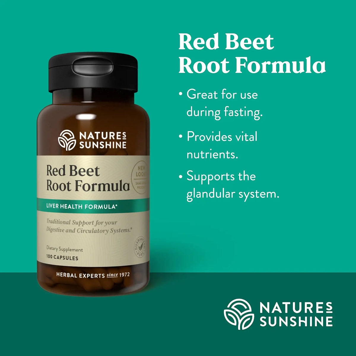 Nature's Sunshine Red Beet Root Formula