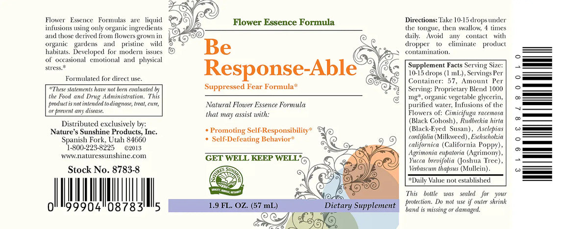Nature's Sunshine Be-Response-Able