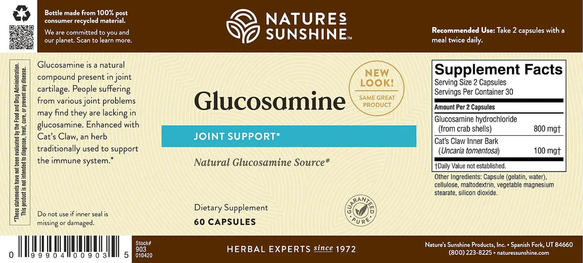 Nature's Sunshine Glucosamine (60 caps)