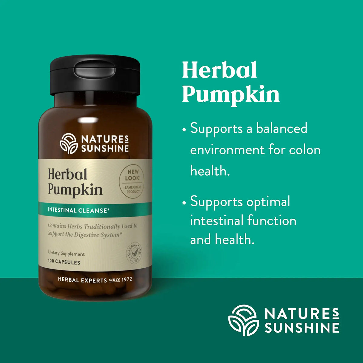 Nature's Sunshine Herbal Pumpkin (100 caps)