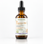 An amber glass dropper bottle of Be Response-Able Flower Essence Formula by Be Whole, featuring a white label with green and orange text, set against a clean white background.