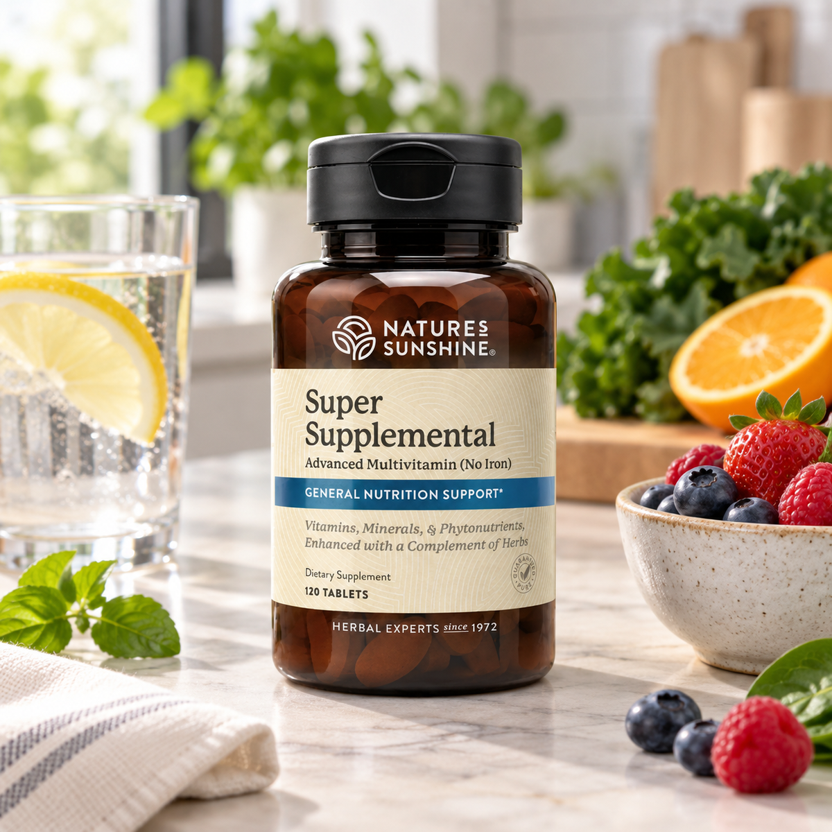 Nature's Sunshine Super Supplemental Without Iron