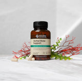 Nature's Sunshine Herbal Bone Support supplement bottle with tablets on a white background