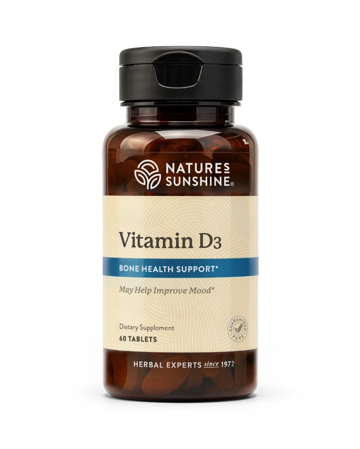 Nature's Sunshine Vitamin D3 (60 tabs) (180 tabs)