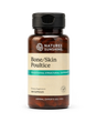 A bottle of Nature's Sunshine Bone/Skin Poultice dietary supplement, containing 100 capsules, shown on a clean white background.