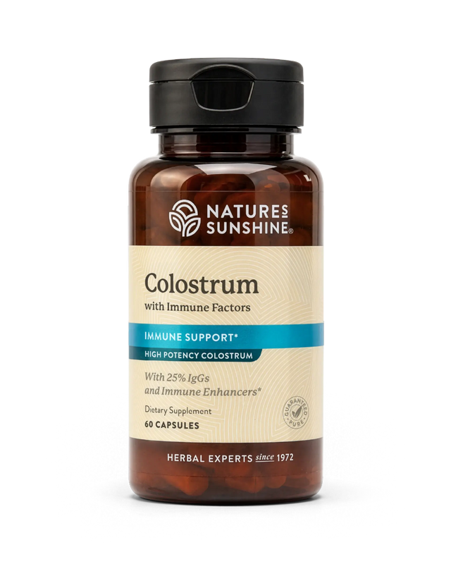 Nature's Sunshine Colostrum w/Immune Factors (60 caps)