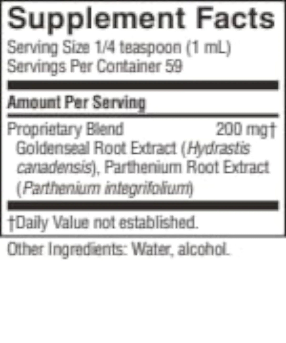 Nature's Sunshine Golden Seal/Parthenium Extract (2 fl. oz.)
