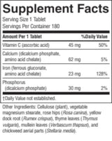 Nature's Sunshine Iron, Chelated (25 mg) (180 tabs) - Nature's Best Health Store