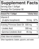 Nature's Sunshine Evening Primrose Oil (90 softgel caps)