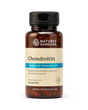 A bottle of Nature's Sunshine Chondroitin dietary supplement with a black cap and amber-brown bottle, on a clean white background.