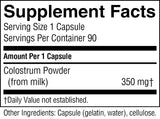 Nature's Sunshine Colostrum Dietary Supplement