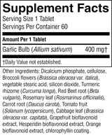 Nature's Sunshine Garlic, High Potency, SynerPro (60 tabs)