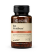 A bottle of Nature's Sunshine Fat Grabbers dietary supplement, containing 180 yellowcaps, on a clean white background.