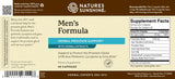 Natures Sunshine Men's Formula Herbal Prostate Support supplement label