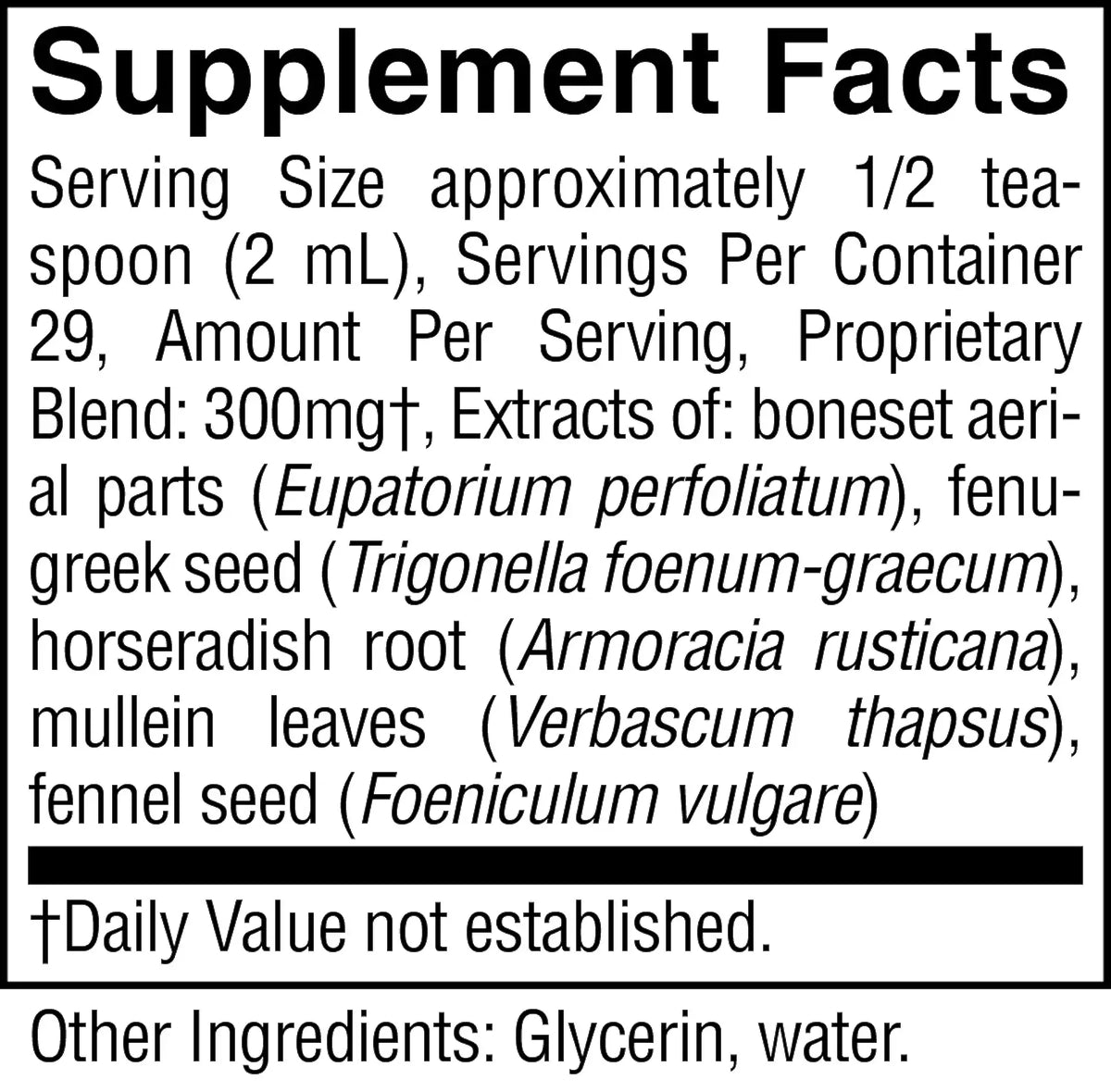Nature's Sunshine Seasonal Allergy Liquid (2 fl. oz.)