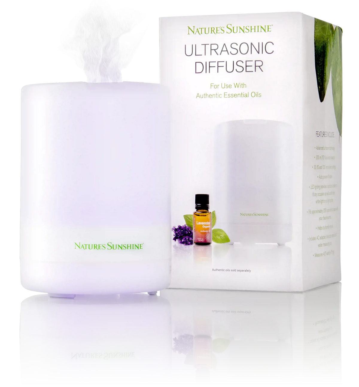 Nature's Sunshine Ultrasonic Authentic Essential Oil Diffuser