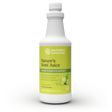 A white plastic bottle of Nature's Sunshine Nature's Noni Juice dietary supplement with a light green label, shown on a plain white background.
