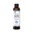 A 4 fl oz amber bottle of Nature's Sunshine Silver Shield liquid dietary supplement with a black cap and white label, shown on a plain white background.