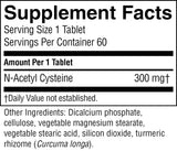 Nature's Sunshine N-Acetyl Cysteine (300 mg) (60 tabs)